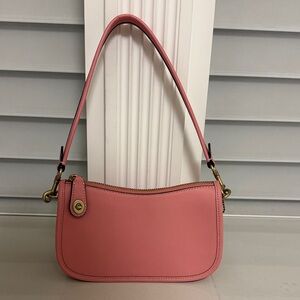 Candy Pink Coach swinger bag 20